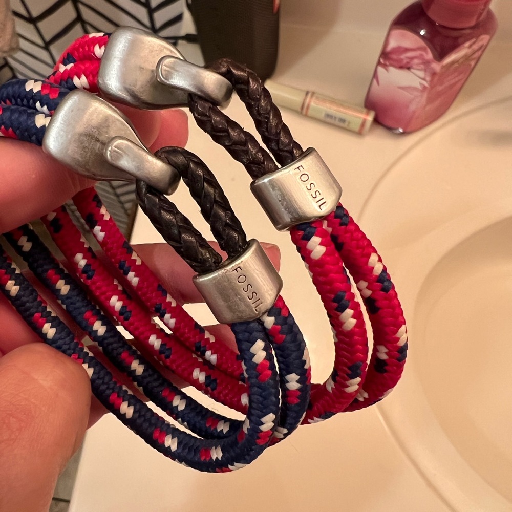 Fossil bracelets